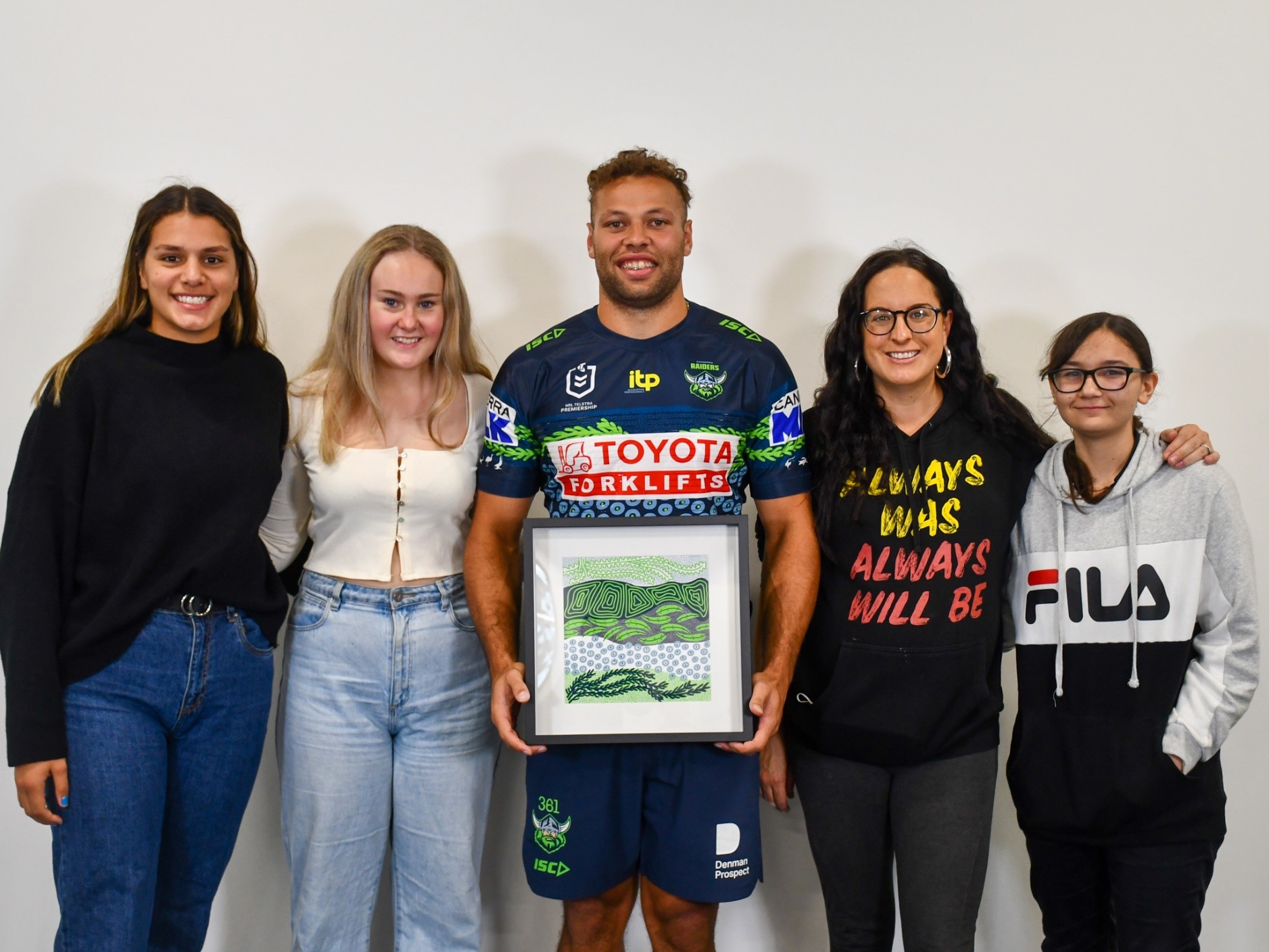 NRL School to Work Raiders Jersey and Youth Summit 2022
